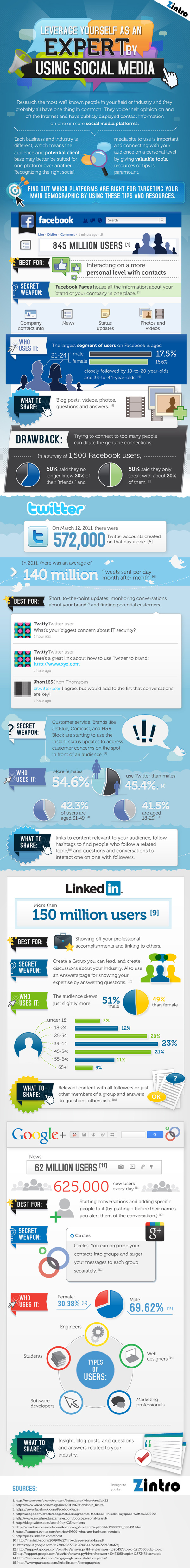 socialmediatoshowcaseexpertise