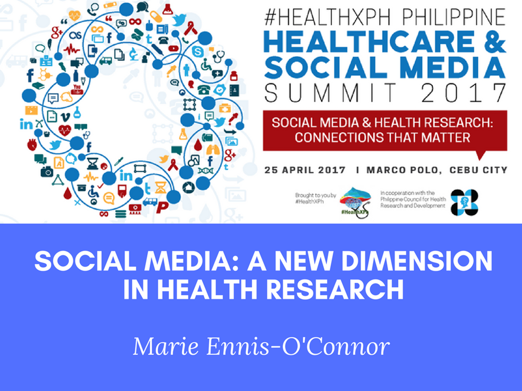 Social Media: A New Dimension In Health Research #HealthXPh – Health ...